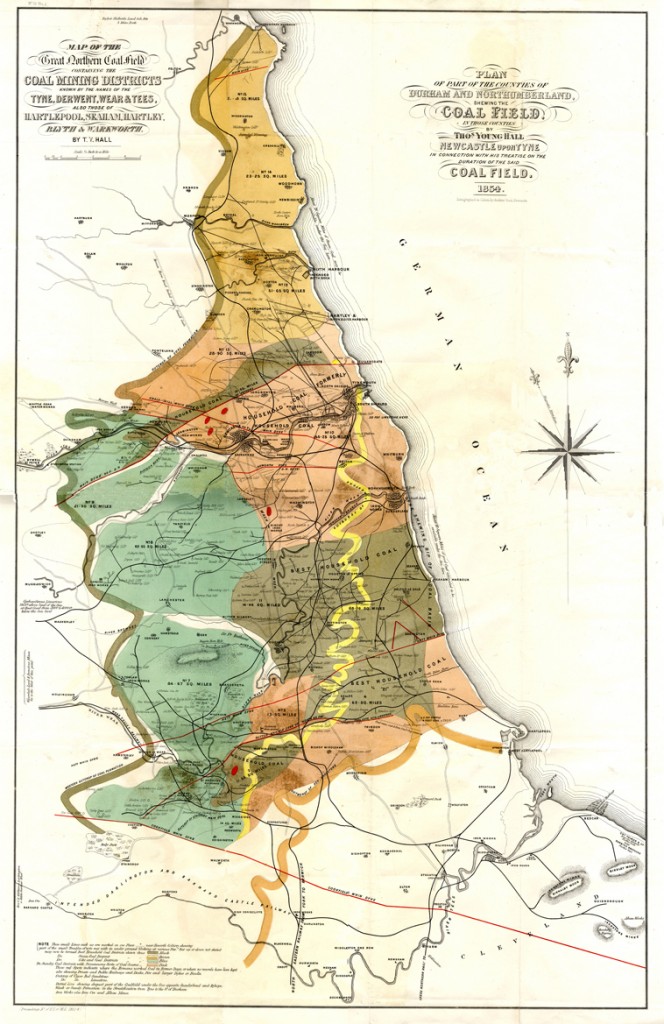 A General Maps Of The Coalfield The Mining Institute